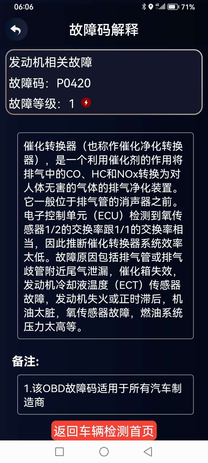 排气出现汽车故障码，去哪里能修理？2272 作者:和西瓜逛街 帖子ID:334996 